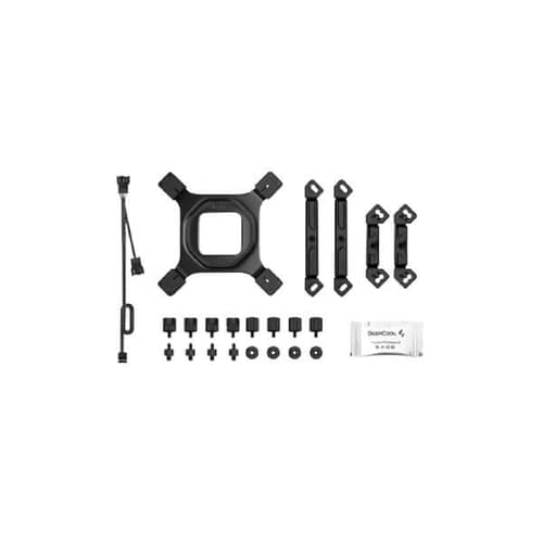 Deepcool Gammaxx AG620 BK ARGB 120mm Dual Tower CPU Air Cooler (Black)